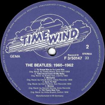 3LP The Beatles: 1960 - 1962