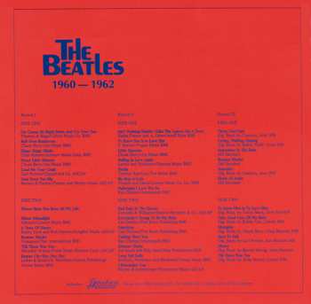 3LP The Beatles: 1960 - 1962