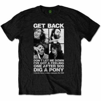Merch The Beatles: T-shirt 3 Savile Row 