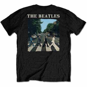 Marchandises The Beatles: Tričko Abbey Road & Logo The Beatles  S