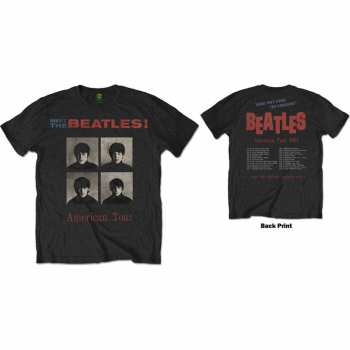 Marchandises The Beatles: Tričko American Tour 1964  S