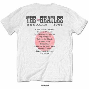 Marchandises The Beatles: Tričko Budokan Set List  S