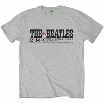 Merch The Beatles: T-shirt Budokan Set List 