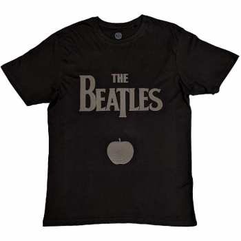 Merch The Beatles: T-shirt Drop T Logo The Beatles & Apple