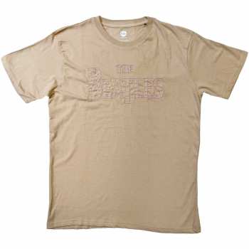 Marchandises The Beatles: The Beatles Unisex T-shirt: Drop T Logo (embroidered) (small) S
