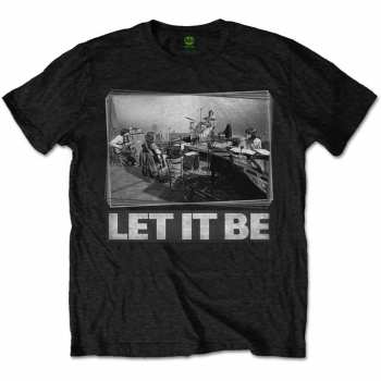 Merch The Beatles: T-shirt Let It Be Studio 