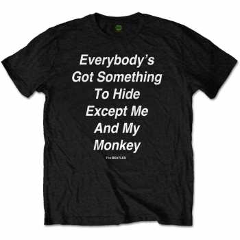 Merch The Beatles: T-shirt Me And My Monkey 