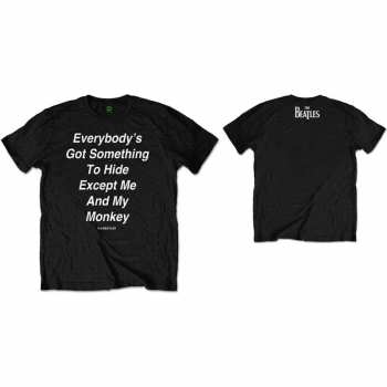 Marchandises The Beatles: Tričko Me And My Monkey  S
