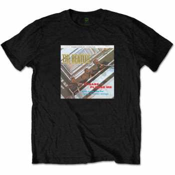 Marchandises The Beatles: Tričko Please Please Me Gold  S