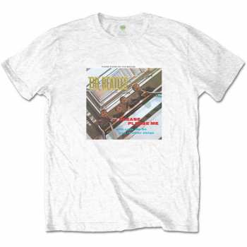 Marchandises The Beatles: Tričko Please Please Me Gold  XL
