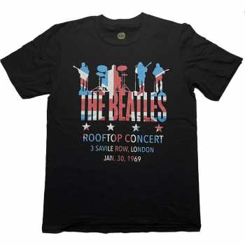 Marchandises The Beatles: Tričko Rooftop Flag M