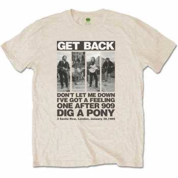 Merch The Beatles: T-shirt Rooftop Panels 