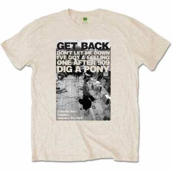 Merch The Beatles: T-shirt Rooftop Shot 