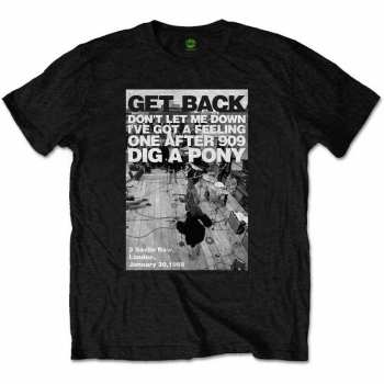 Merch The Beatles: T-shirt Rooftop Shot 