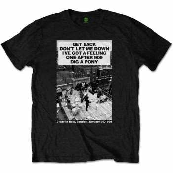 Merch The Beatles: T-shirt Rooftop Songs 