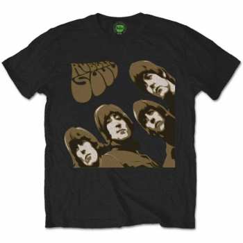 Merch The Beatles: T-shirt Rubber Soul Sketch