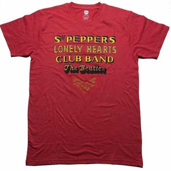 Merch The Beatles: T-shirt Sgt Pepper Stacked