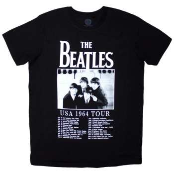 Merch The Beatles: T-shirt Tour '64 Dates