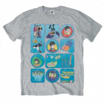 Merch The Beatles: T-shirt Yellow Submarine Montage 