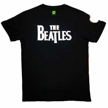 Merch The Beatles: Brodé T-shirt Drop T Logo The Beatles 