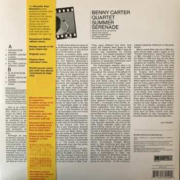LP The Benny Carter Quartet: Summer Serenade