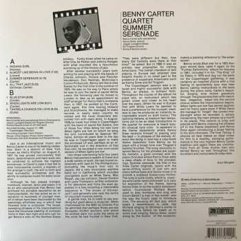 LP The Benny Carter Quartet: Summer Serenade