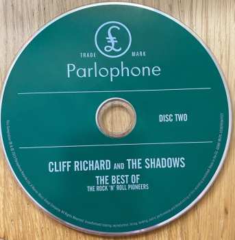 2CD Cliff Richard & The Shadows: The Best Of The Rock 'n' Roll Pioneers