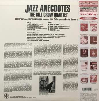 LP Bill Crow Quartet: Jazz Anecdotes LTD