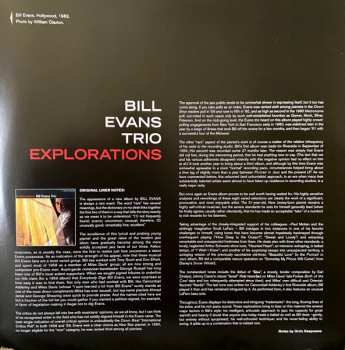 LP The Bill Evans Trio: Explorations LTD | DLX