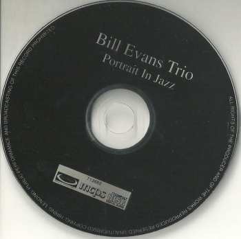 CD The Bill Evans Trio: Portrait In Jazz
