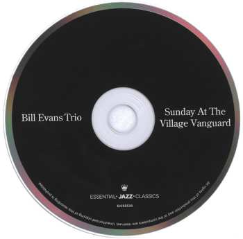CD The Bill Evans Trio: Sunday At The Village Vanguard