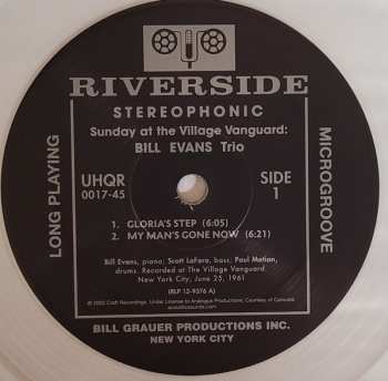 2LP The Bill Evans Trio: Sunday At The Village Vanguard LTD | NUM