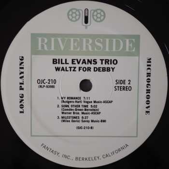 LP The Bill Evans Trio: Waltz For Debby