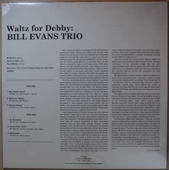 LP The Bill Evans Trio: Waltz For Debby