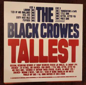 4LP/EP The Black Crowes: Amorica DLX | LTD