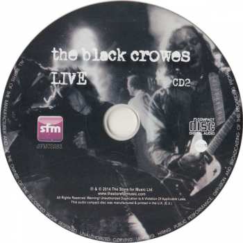 2CD The Black Crowes: Live