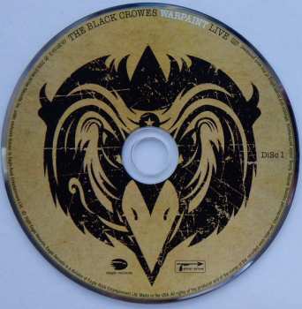 2CD The Black Crowes: Warpaint Live