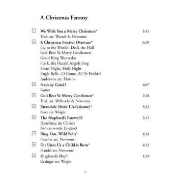 CD Huddersfield Choral Society: Christmas Fantasy