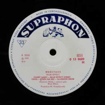 LP The Blue Effect: Meditace