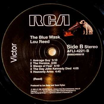 LP Lou Reed: The Blue Mask