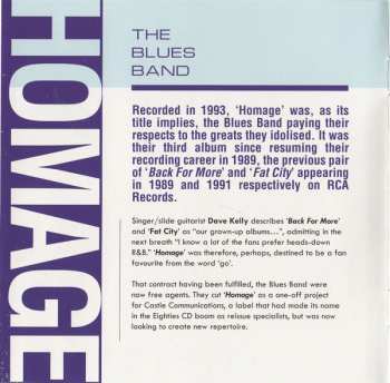 CD The Blues Band: Homage