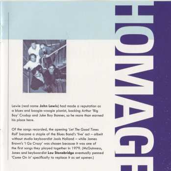 CD The Blues Band: Homage