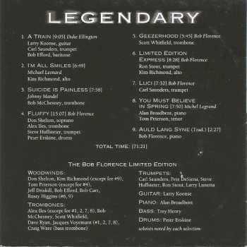 CD The Bob Florence Limited Edition: Legendary