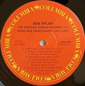 5LP/Coffret Bob Dylan: The Bootleg Series Volumes 1 - 3 [Rare & Unreleased] 1961-1991