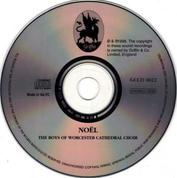 CD The Boys Of Worcester Cathedral Choir: Noel