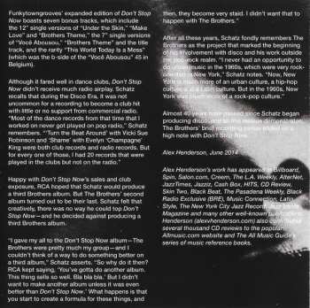 CD The Brothers: Don't Stop Now