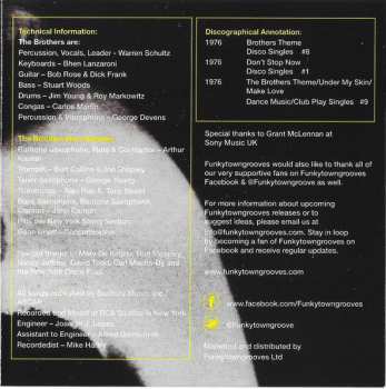 CD The Brothers: Don't Stop Now