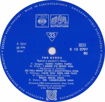 LP The Byrds: The Byrds