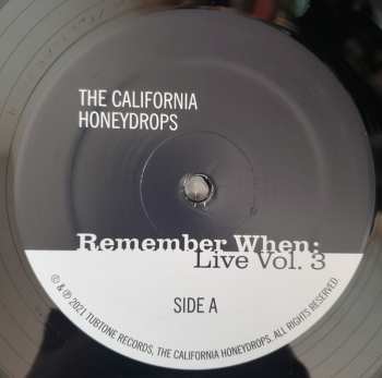 2LP The California Honeydrops: Remember When: Live Vol. 3