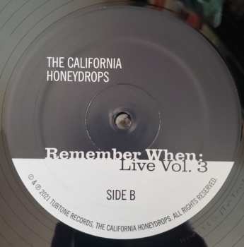 2LP The California Honeydrops: Remember When: Live Vol. 3